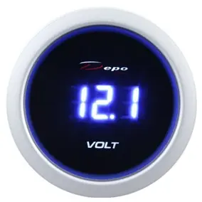 Přídavný budík DEPO DBL 52 mm - Volt Sezónní Sleva